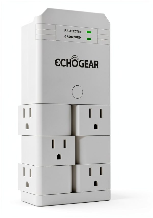 ECHOGEAR Surge Protector White-2