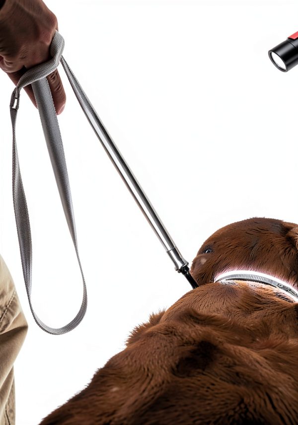 Reflective Dog Leash PenSeePet Nylon 6ft-4