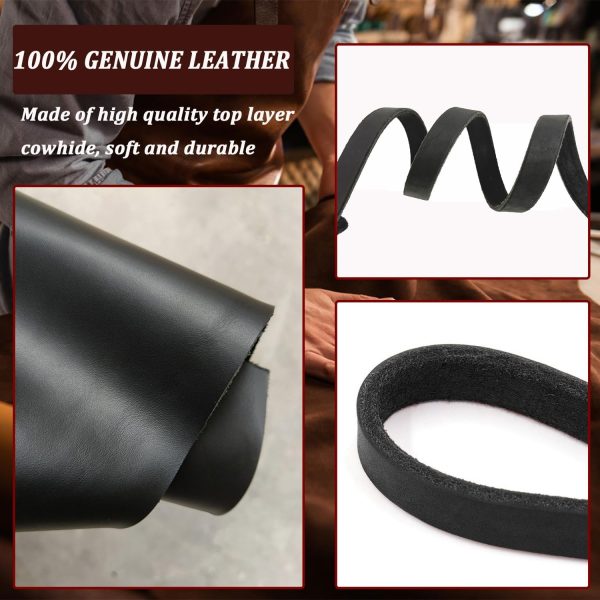 LWBMG Leather Dog Training Leash Real Italian Copper Hook-1