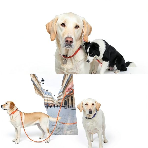 Tairro Dog Training Leash High Strength Nylon Reflective-5