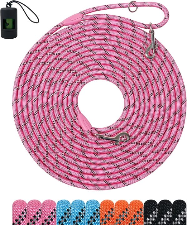 Tairro Dog Training Leash High Strength Nylon Reflective-0
