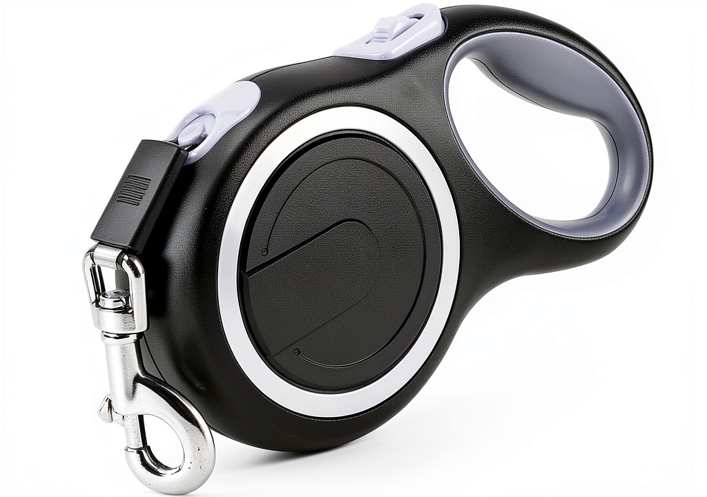 'MK-DEF Dog Retractable Leash in use'
