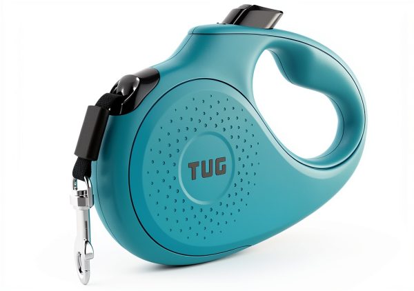 Dog Retractable Leash Tug 16ft T006SA Black Yellow-3