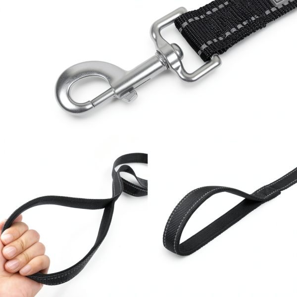 Reflective Dog Leash PenSeePet Nylon 6ft-3