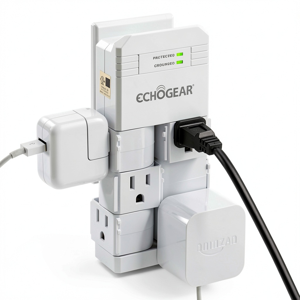 ECHOGEAR Surge Protector with 6 outlets
