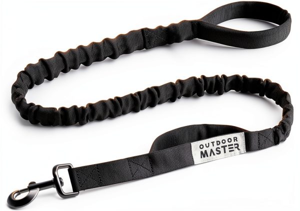 OutdoorMaster Bungee Dog Leash for Large Medium Small Dogs-0