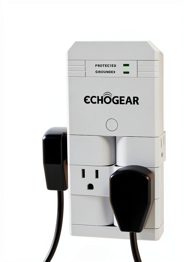 ECHOGEAR Surge Protector White-6