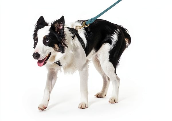 LWBMG Leather Dog Leash Real Italian Leather Training Large-5