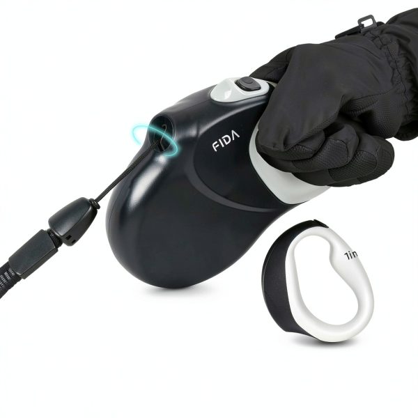 Fida 30ft Retractable Dog Leash Nylon Heavy Duty-4