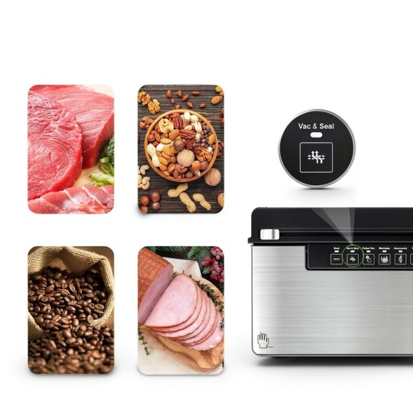 Bonsenkitchen Vacuum Sealer Steel Automatic 12in-2