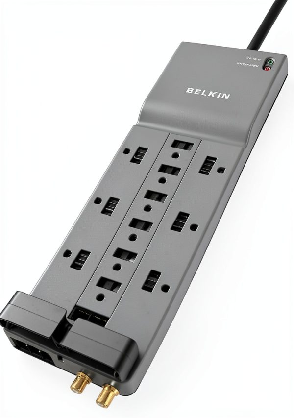 Belkin 12-Outlet Surge Protector Power Strip-2