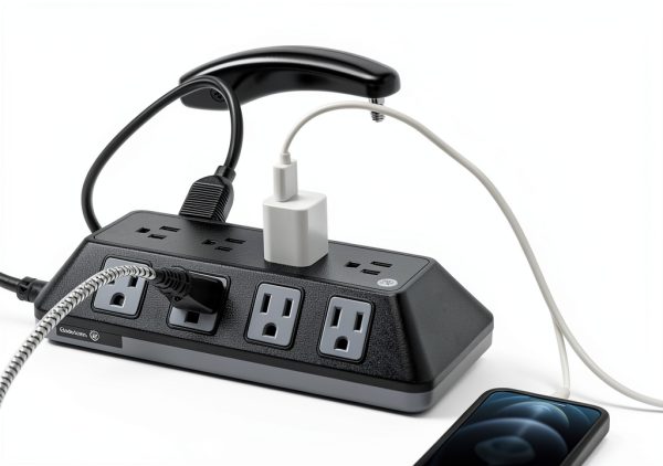 Surge Protector Jasco 6ft 12-Outlet Power Strip-3