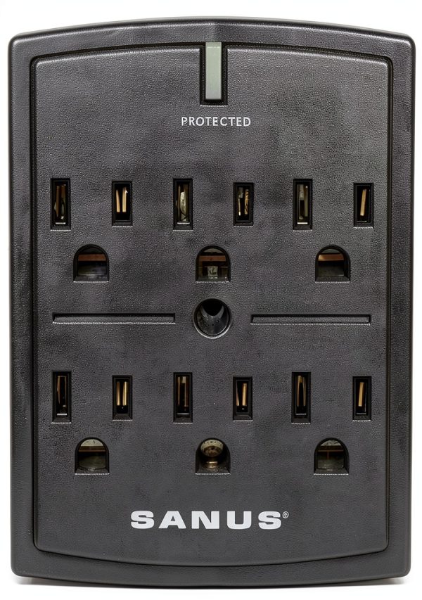 Sanus Surge Protector 1080J 6-Outlet Power Strip-8