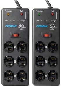 Furman Steel Surge Protector 6 Outlets Model SS-6B-0