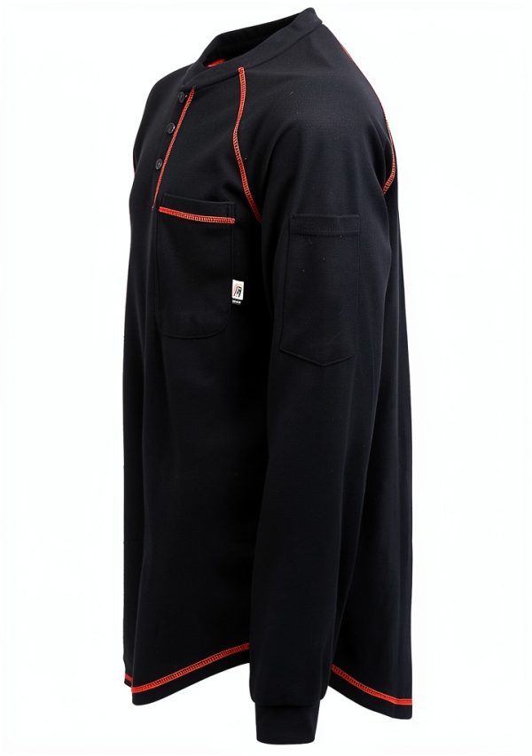 VATRENUS FR Henley Shirt Big & Tall Flame Resistant Fabric-1