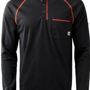VATRENUS FR Henley Shirt Big & Tall Flame Resistant Fabric-0