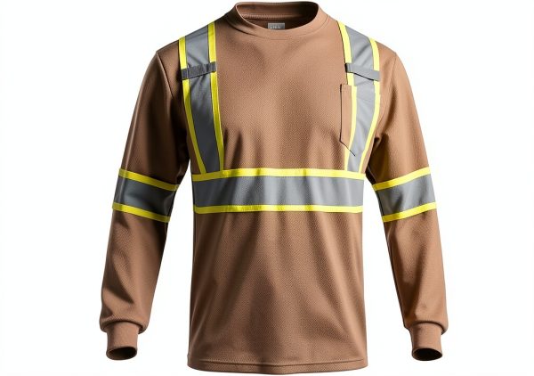 High Visibility Safety Shirt Fonirra Bird-Eye Knit Reflective-0