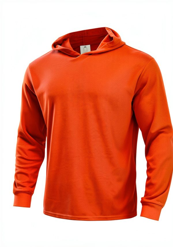 ProGuard Safety Shirt High Visibility Polyester Hooded Workwear Black-4