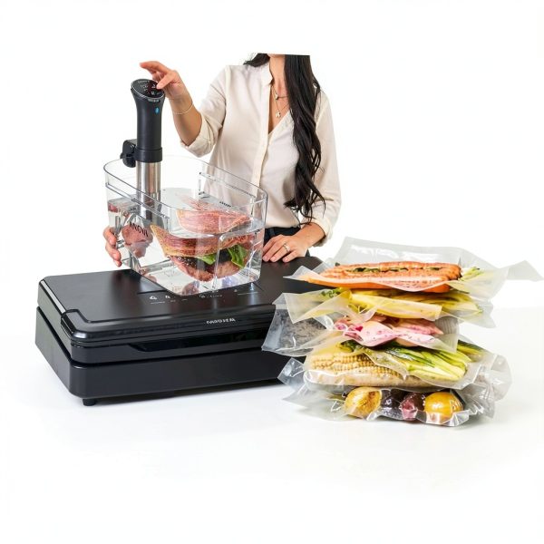 Vacuum Sealer Anova Culinary ANVS02 Black Automatic Wet Function-3