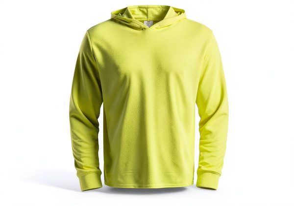 SafetyPro High Visibility Hooded Work Shirt Polyester Mesh Breathable-5