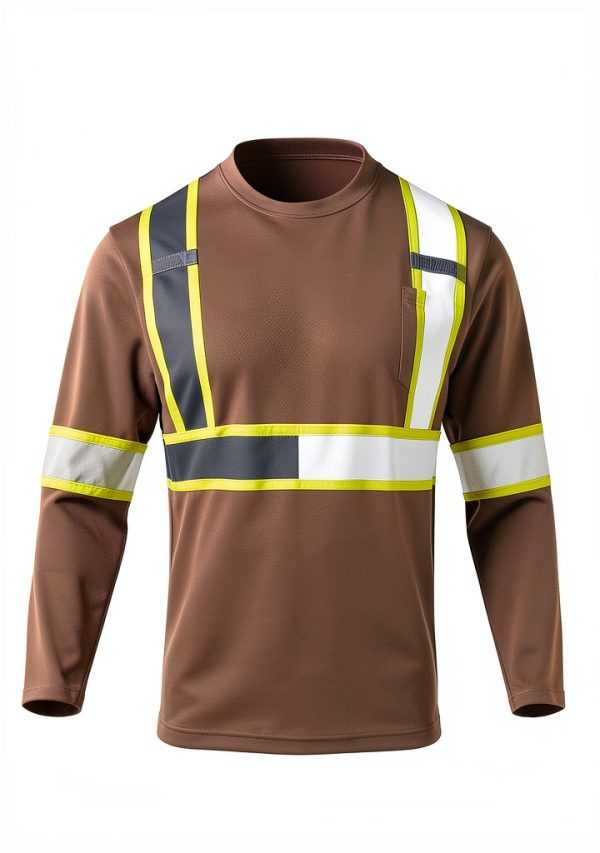High Visibility Safety Shirt Fonirra Bird-Eye Knit Reflective-4