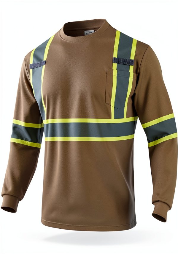 High Visibility Safety Shirt Fonirra Bird-Eye Knit Reflective-2