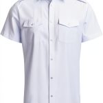 Pilot Uniform Shirt, Stretch Breathable Fabric, with Wing Eyelets-0
