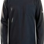 FR Shirts for Men 5.5OZ Welding Shirt Navy XL Flame Resistant-0