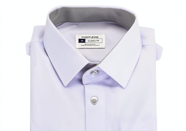 Pilot Uniform Shirt, Stretch Breathable Fabric, with Wing Eyelets-4