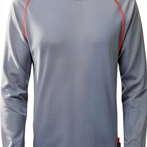 SKSAFETY FR Shirt for Men Long Sleeve Welding 6oz High Vis CAT2-0